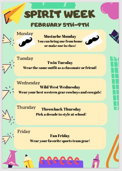  spirit week